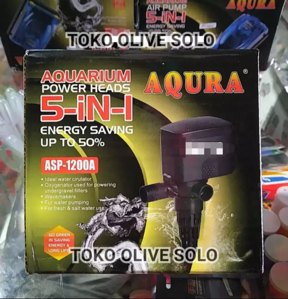 Pompa Filter AQURA  ( tidak cod/ tidak kirim)