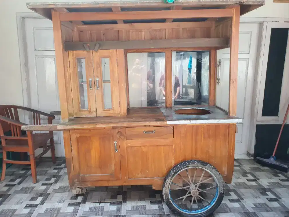 Gerobak bekas untuk usaha