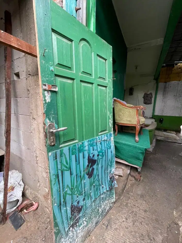 Satu set pintu jendela