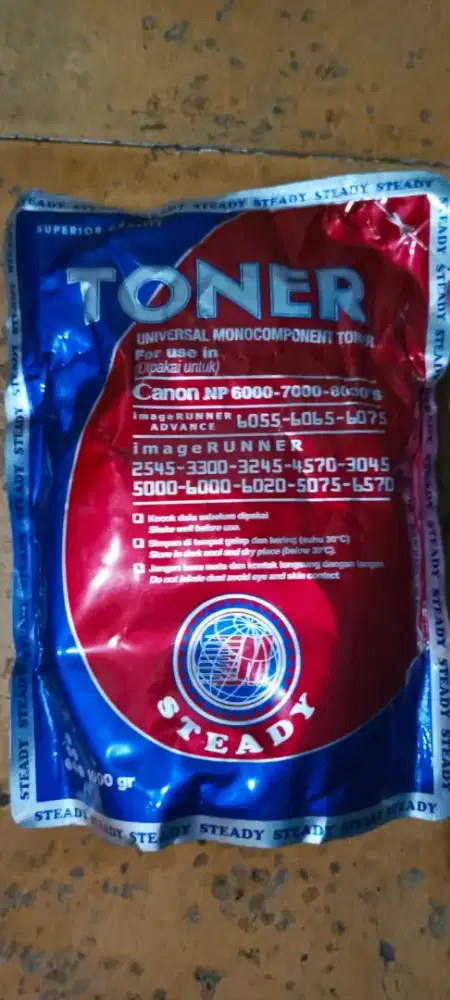 TINTA FOTOCOPY POSITIF MERK STEADY UNTUK MESIN