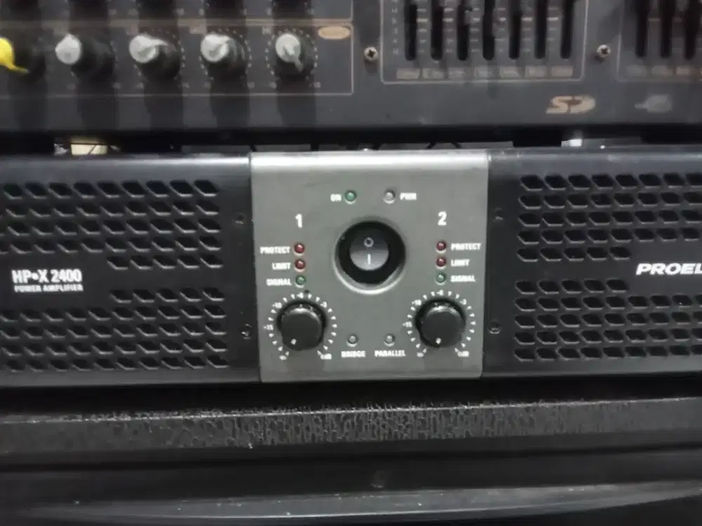 Power amplifier Proel HP-X2400 Made in Italy