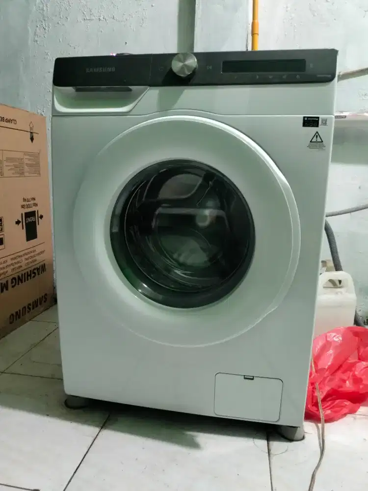 Mesin cuci Samsung smart twing bubble 8kg bekas rasa baru