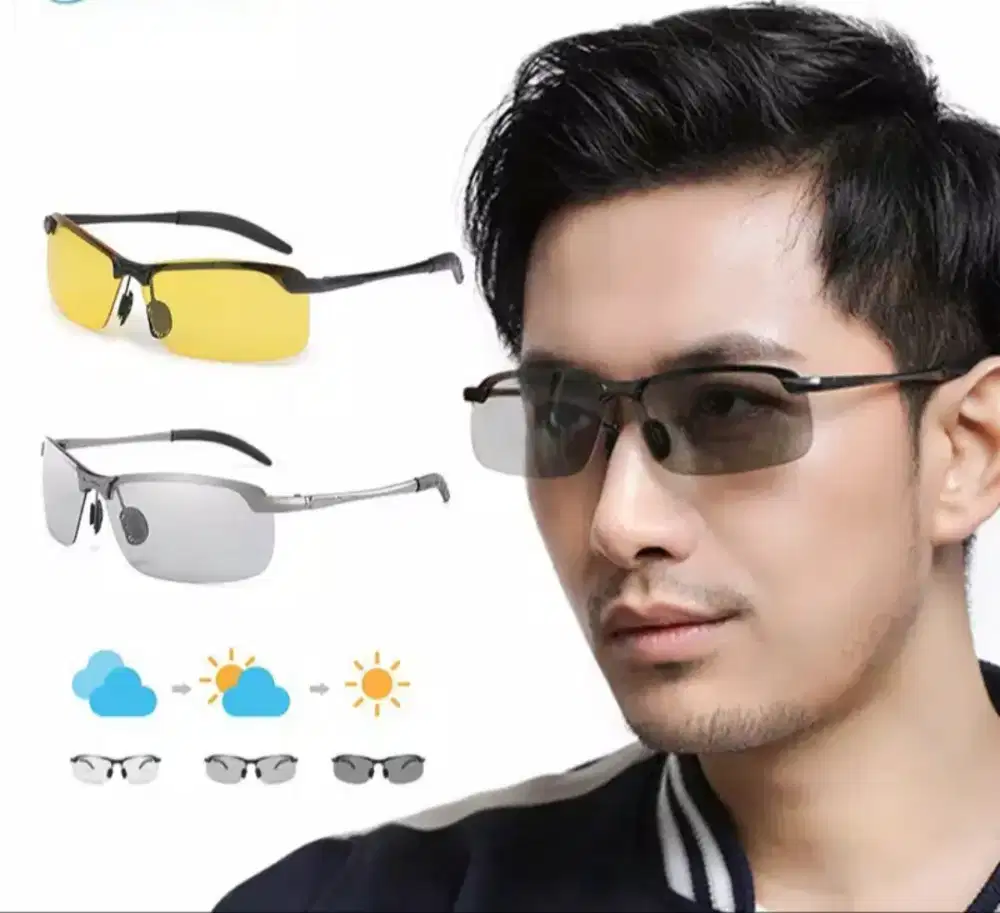 Kacamata Antisilau Siang Malam bawa MOBIL