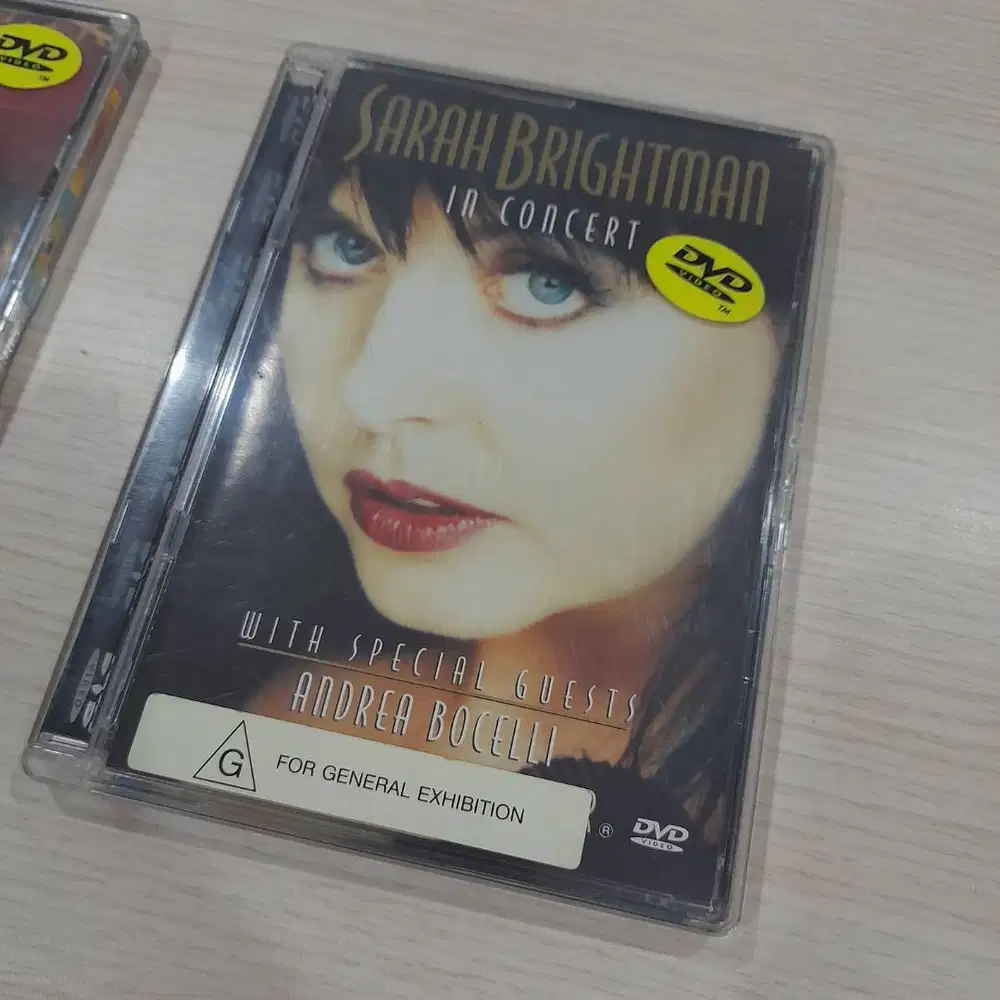 DVD VIDEO SARAH BRIGHTMAN in Concert (2001)