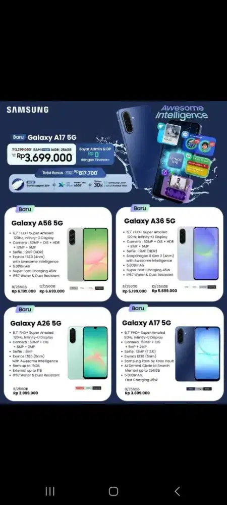 Promo Samsung Galaxy Series !