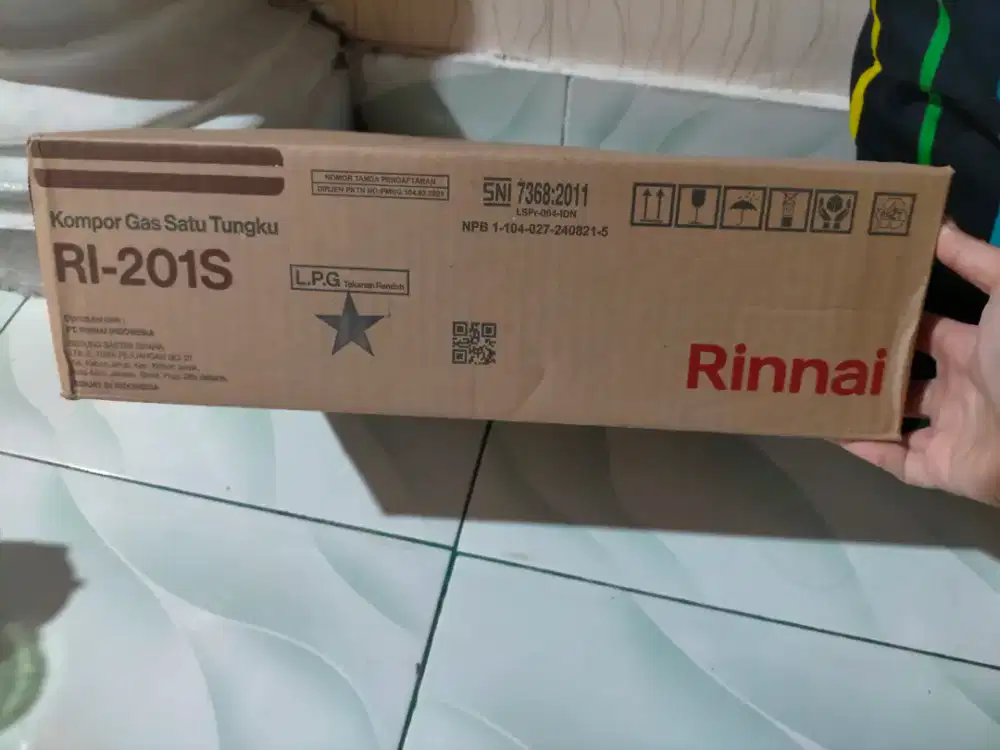 Kompor Gas 1 tungku Rinnai