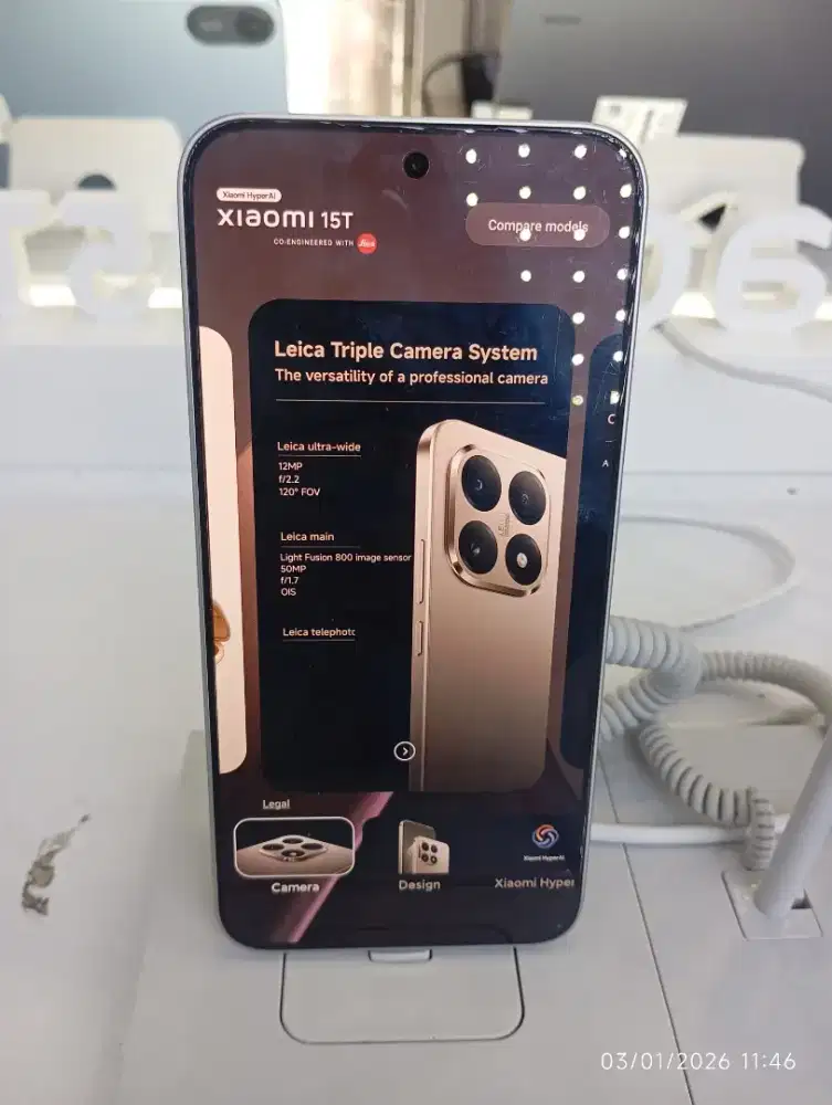 Bisa dicicil xiaomi 15T 5G 12/512gb