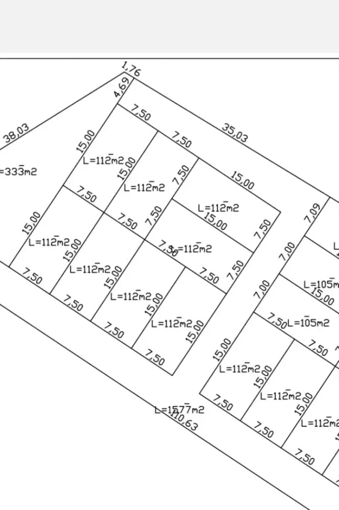 Tanah 1000m² Tanjung Laut, Fajar Baru
