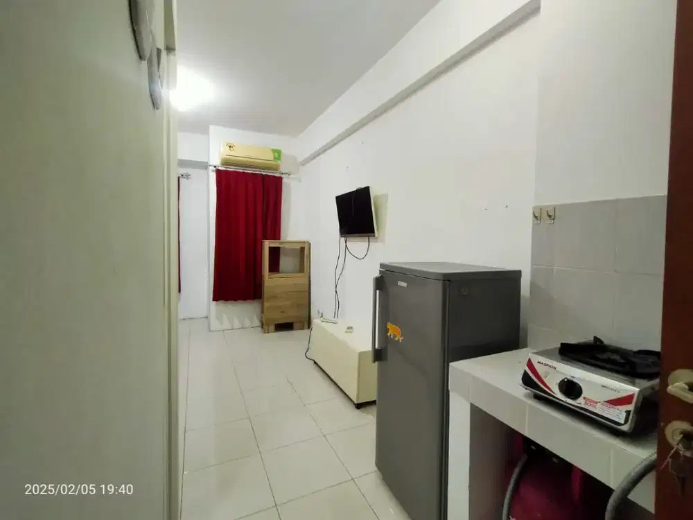 Dijual /diSewakan Apartemen Puncak Kertajaya, Sukolilo Dekat ITS, UNAIR Studio Full Furnished