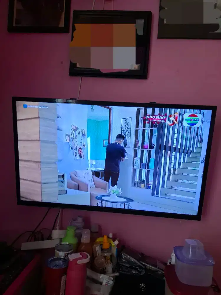 TV Panasonic 42, ini yang biasa belum Smart TV.