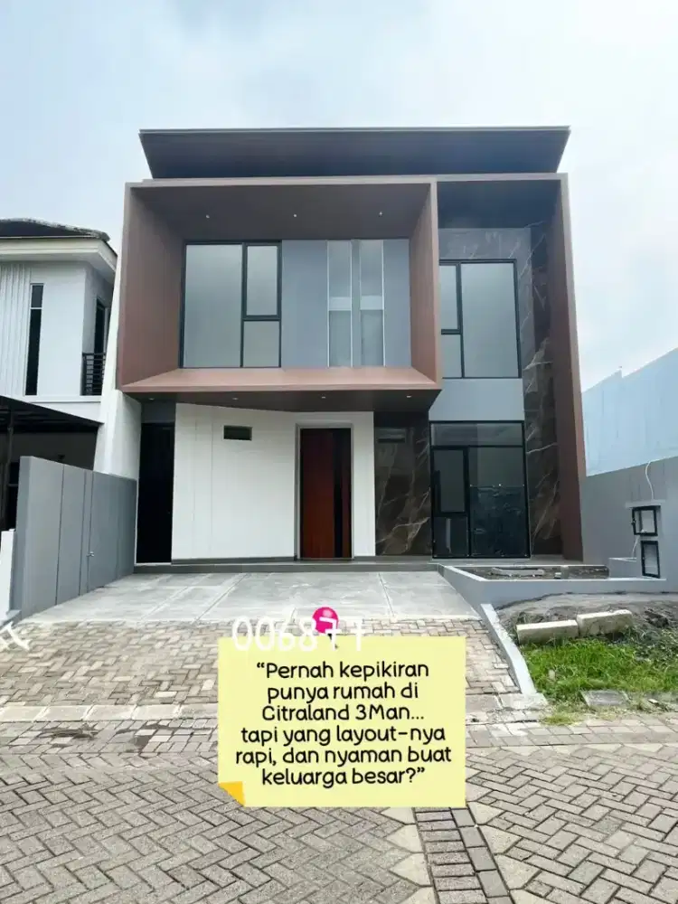 Dijual Rumah Baru Woodland Citraland