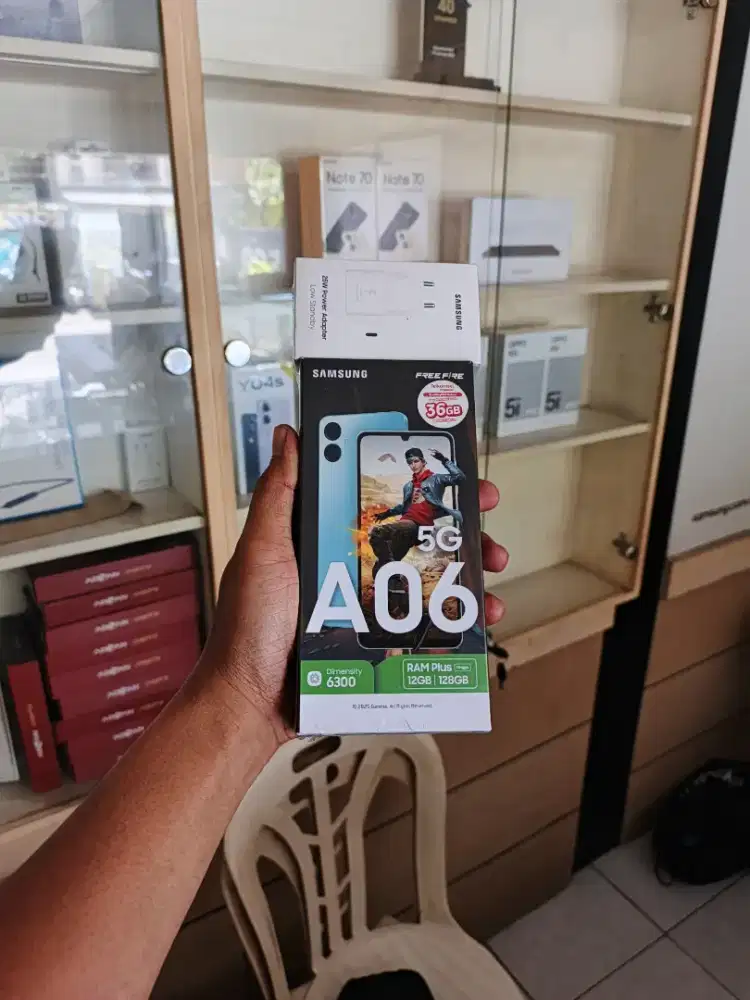 Berminat silahkan WA Samsung Galaxy A06 5G 6/128 Garansi resmi 1thn