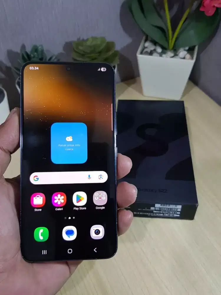 Samsung Galaxy S22 Biasa 5G 8/256GB