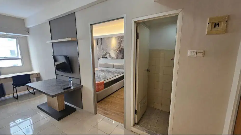 DIJUAL APARTEMEN PUNCAK PERMAI TOWER A LANTAI 5 - FULL FURNISHED