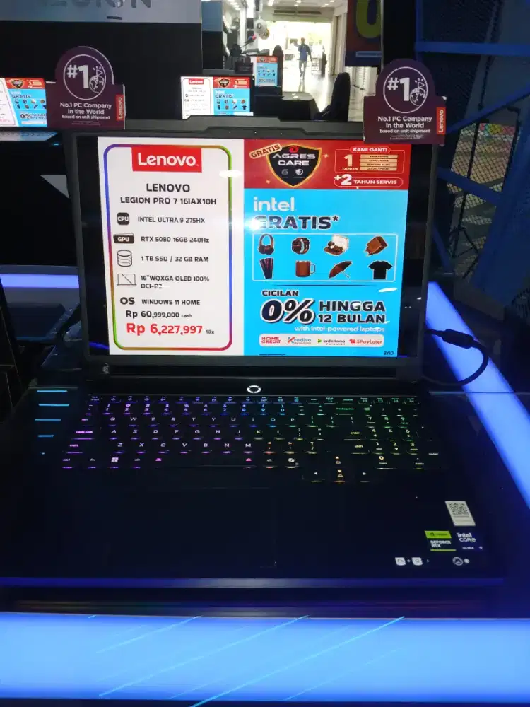 Promo cicilan Laptop lenovo Legion pro 7 ram 32gb ssd 1tb