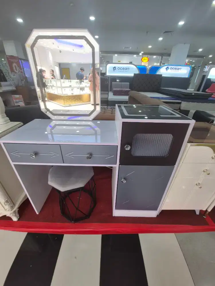 MEJA RIAS TERBARU LAMPU LED 3 WARNA PROMO CREDIT FREE 1KALI CICILAN