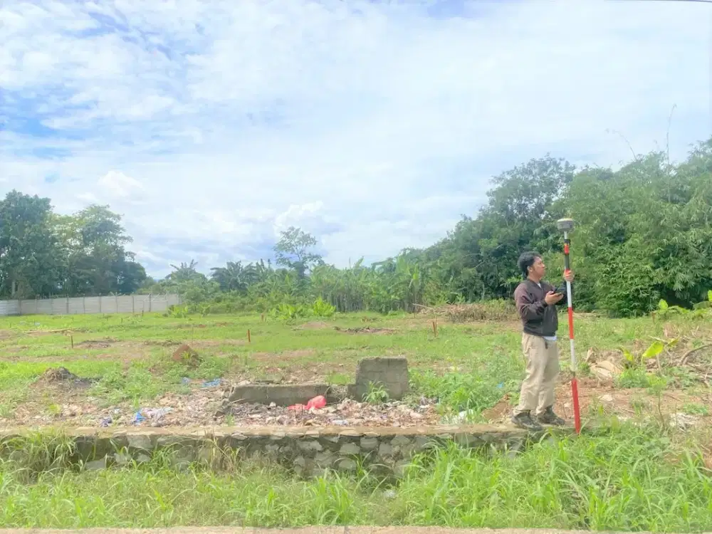 Tanah Kavling Tepi Jalan, 10 Menit Stasiun Cicayur