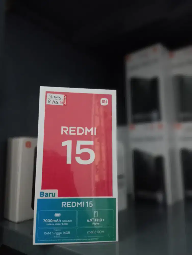 DISKON REDMI 15 8/128 GB MURAH