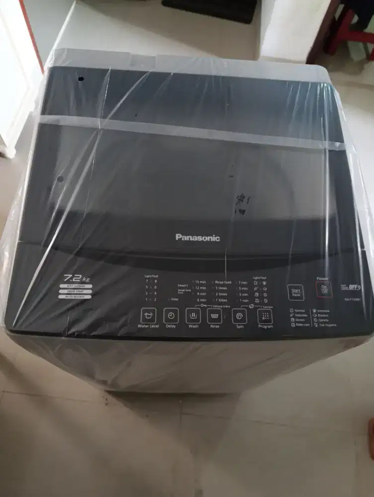 Mesin cuci panasonic 7.2kg bagus