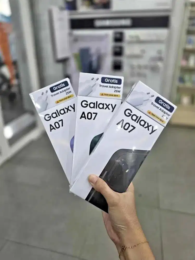 Promo !!! Samsung A07 6/128 Baru,segel & Bergaransi Resmi