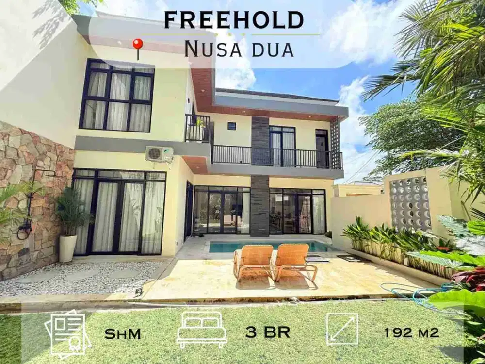 Luxury Villa Nusa Dua – Private Pool, Garden & Gated Complex