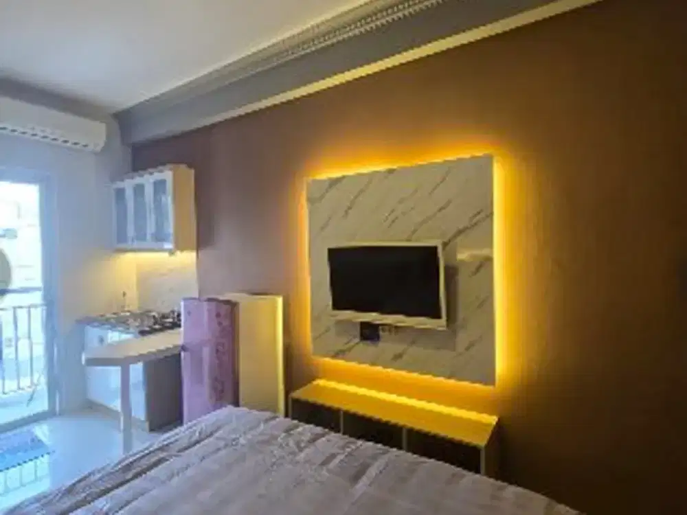 New Gress Studio 1BR Full Interior Full Furnished Gunawangsa MERR Surabaya