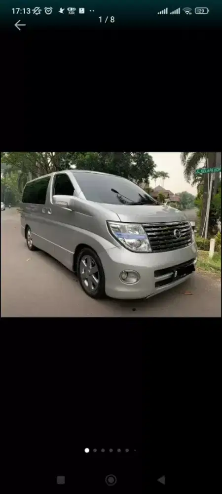 Build up Nissan Elgrand 2.4 Hws Very good condition