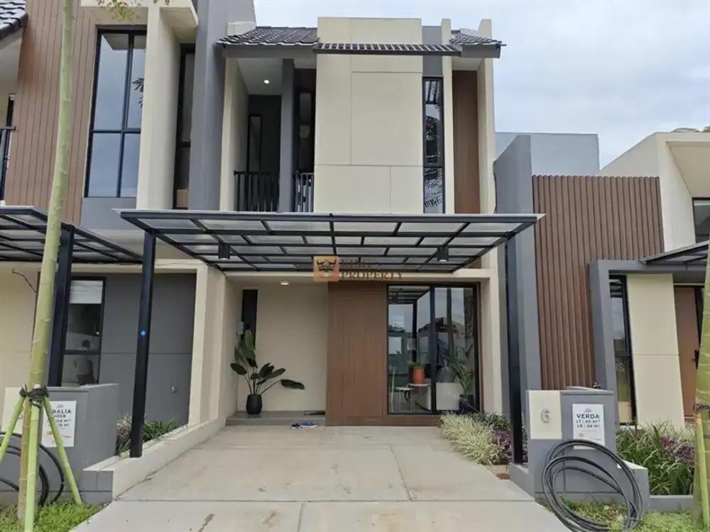 Terranea Homes Tipe Verda Rumah 2 Lt Siap Huni Dkt Aeon Mall BSD!