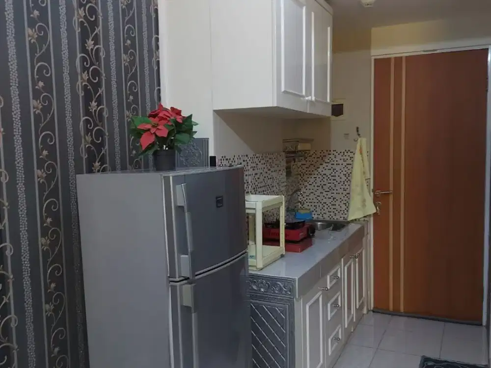 Disewakan Apartemen Puncak Dharmahusada Studio Full Furnished Tinggal Bawa Koper