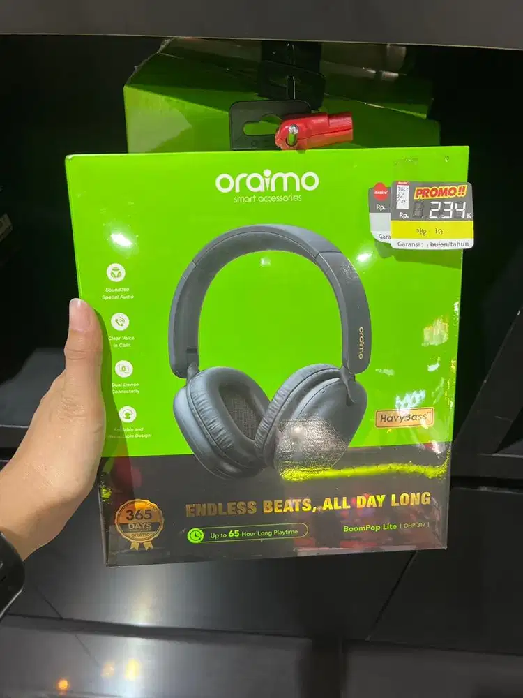 Headphone Oraimo BoomPop Lite OHP-317