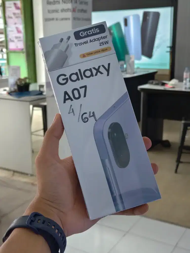Samsung Galaxy A07 4/64GB (new)*Bisa cod, free adapter Original