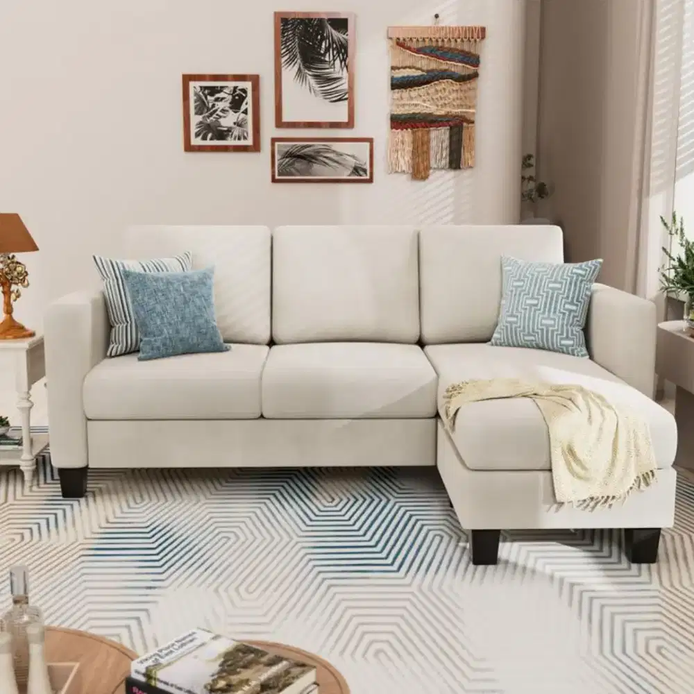 SOFA L MINIMALIS MURAH