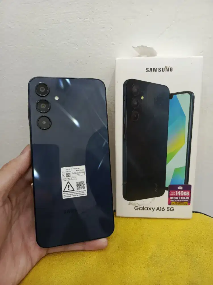 Samsung A16 5G 8/256 Garansi ON, Fullset Ori, Mulus, Nominus