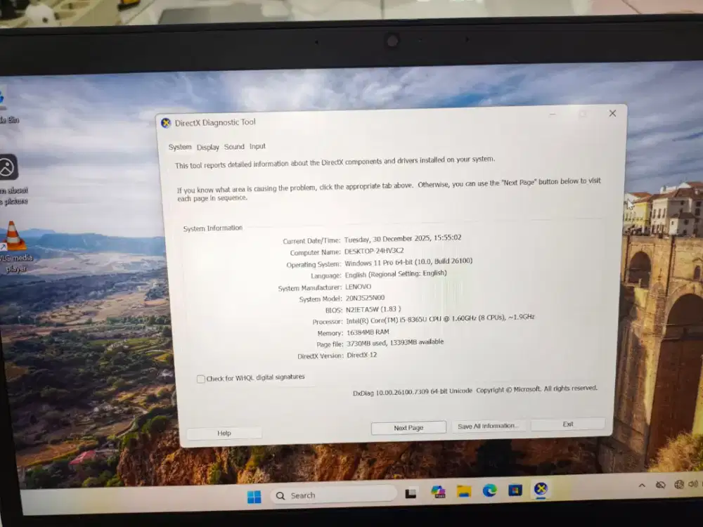Laptop lenovp thinkpad core i5