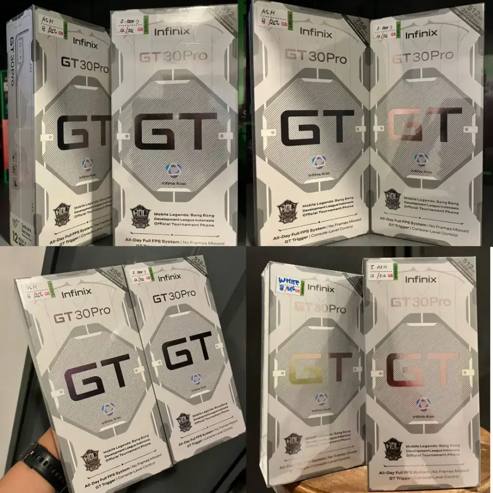 Infinix GT 30 Pro 5G 8GB+8GB/256GB Promo Murah New Segel