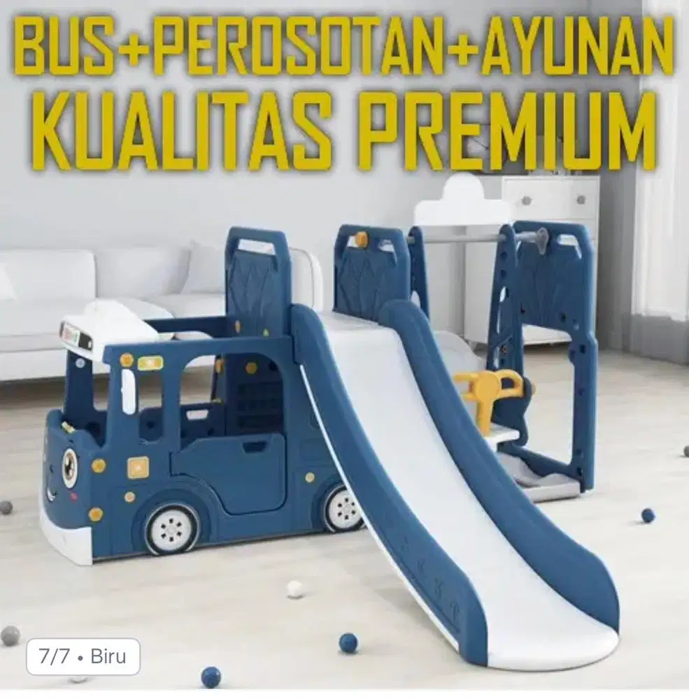 Mobil Tayo Playset — perosotan + ayunan