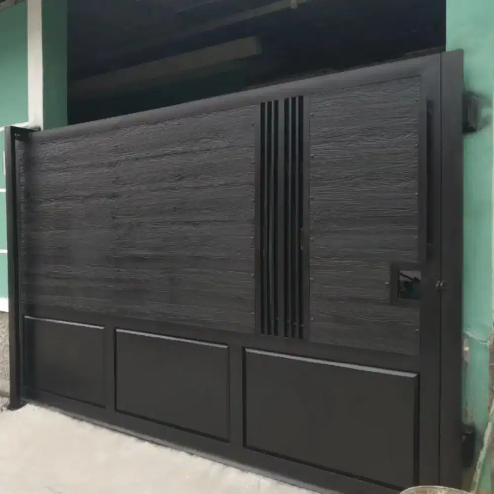 Pagar besi tralis minimalis okiju