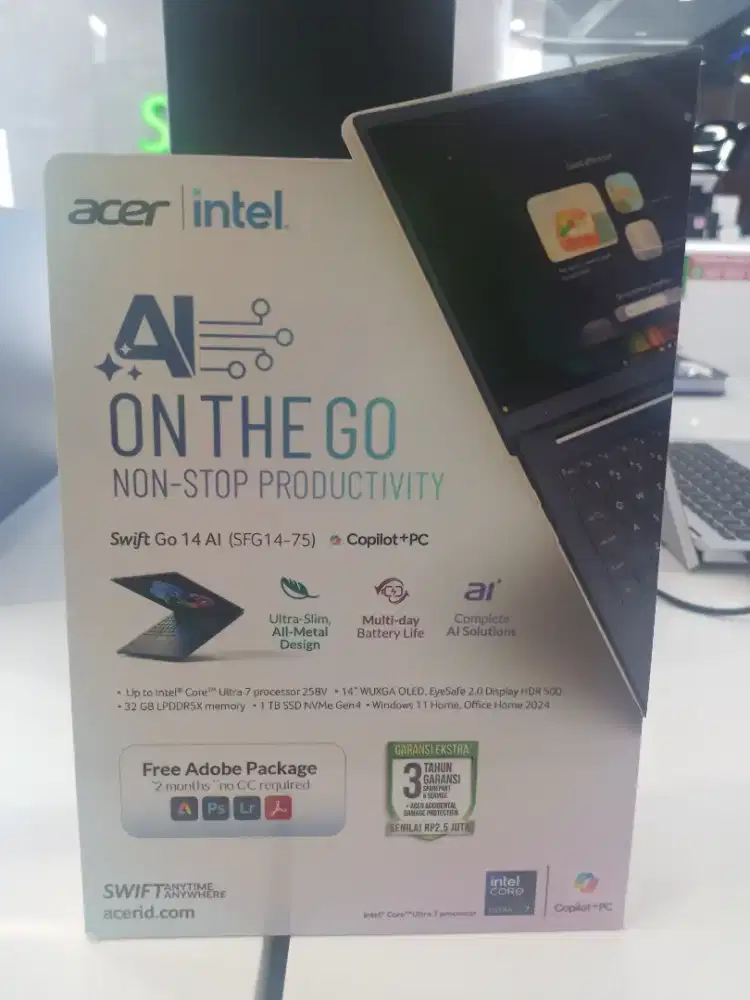 Laptop Acer Swift Go 14 AI