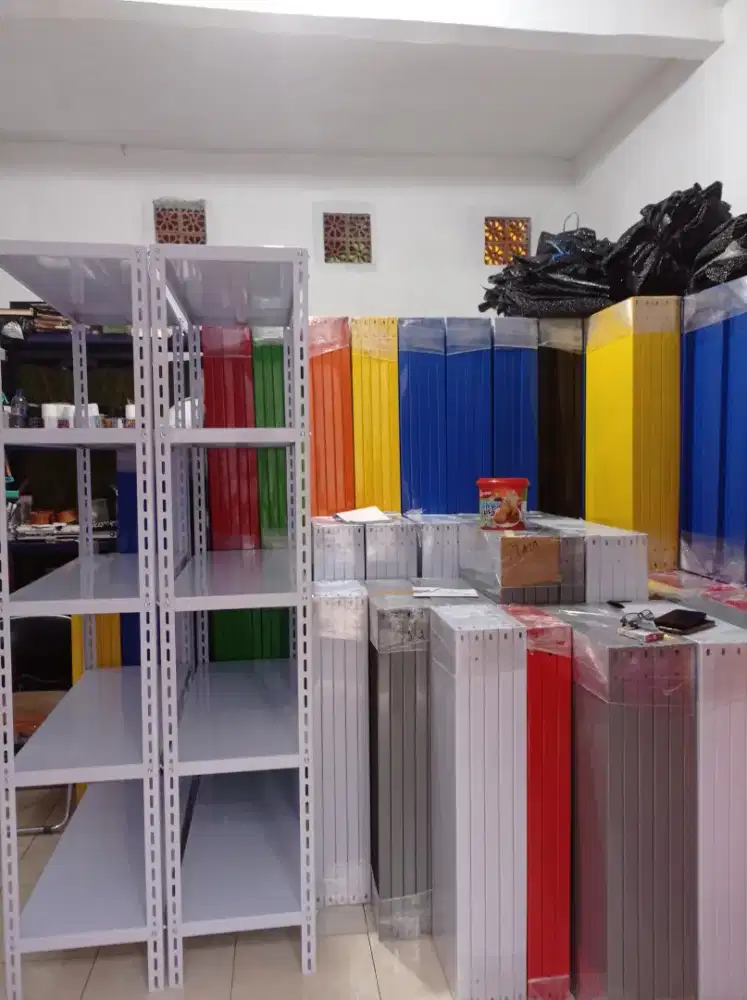 Rak besi rak siku rak gudang