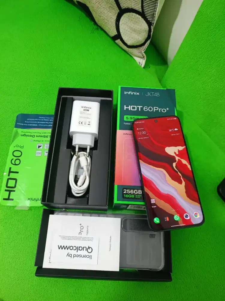 Infinix Hot 60 Pro Plus , Like New Garansi sd 18 Des 2026
