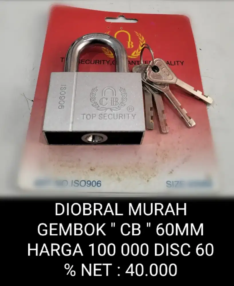 GEMBOK KUNCI ENGSEL HANDEL PINTU