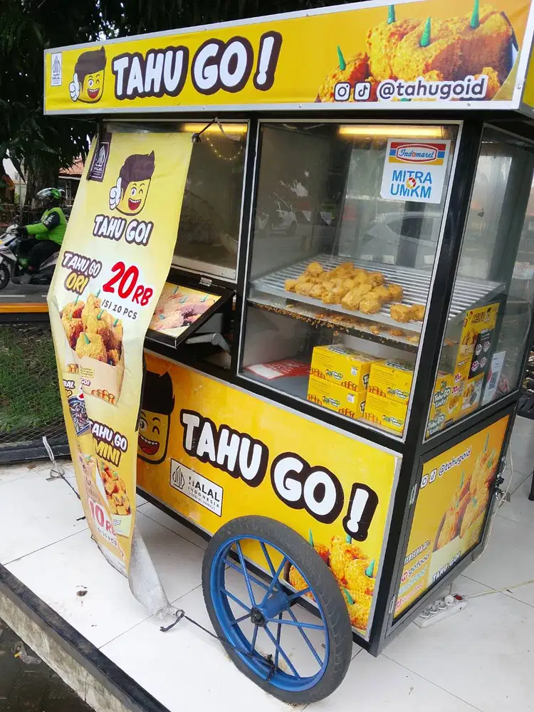 Gerobak ex tahu go Tanggerang