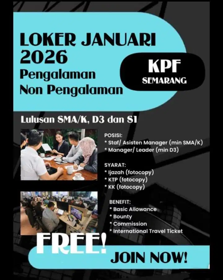 LOKER JANUARI 2026 SEMARANG
