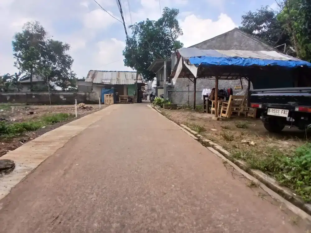 Tanah 85, 90mtr Kranggan Cibubur aksesmobil