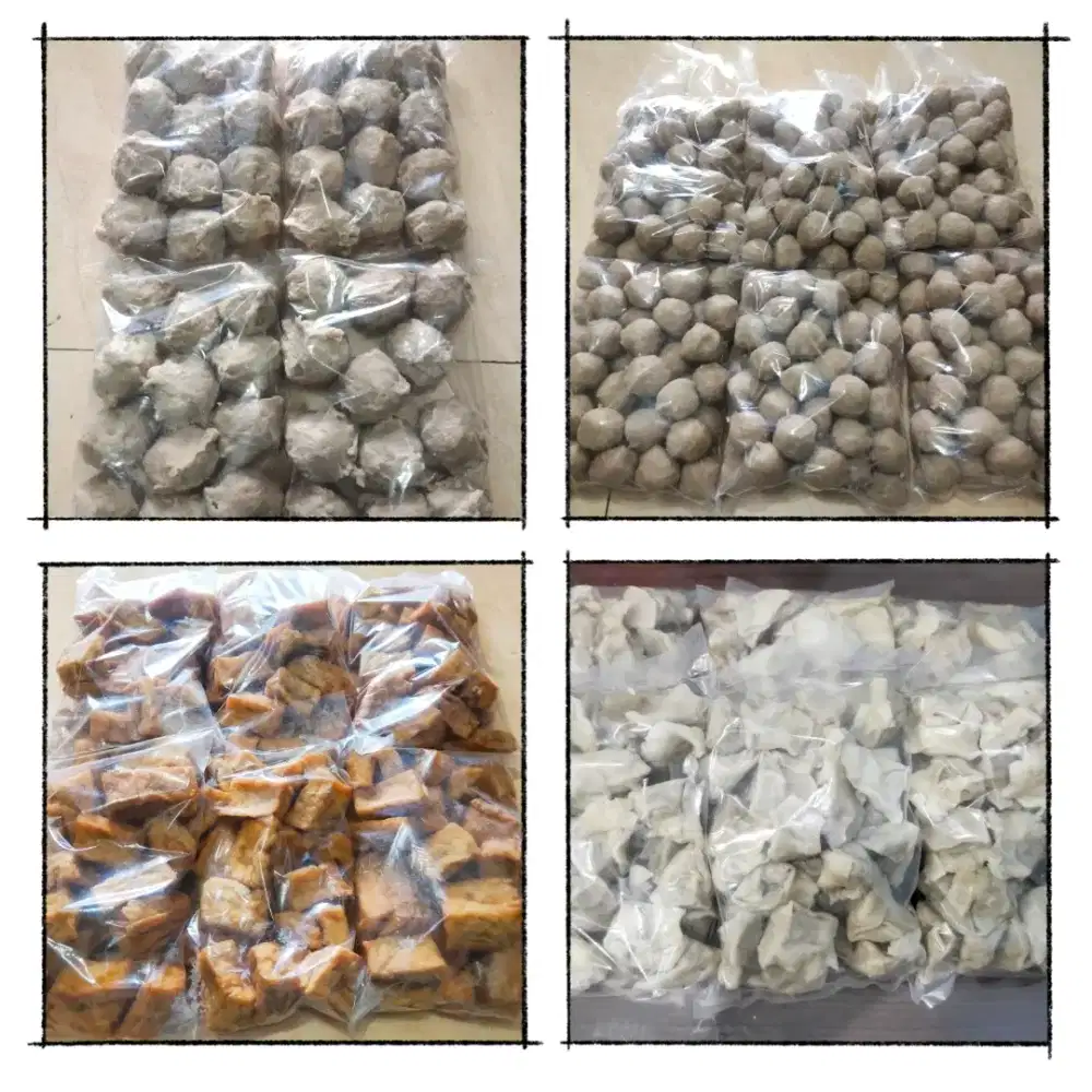 Pentol bakso isi 50 pcs