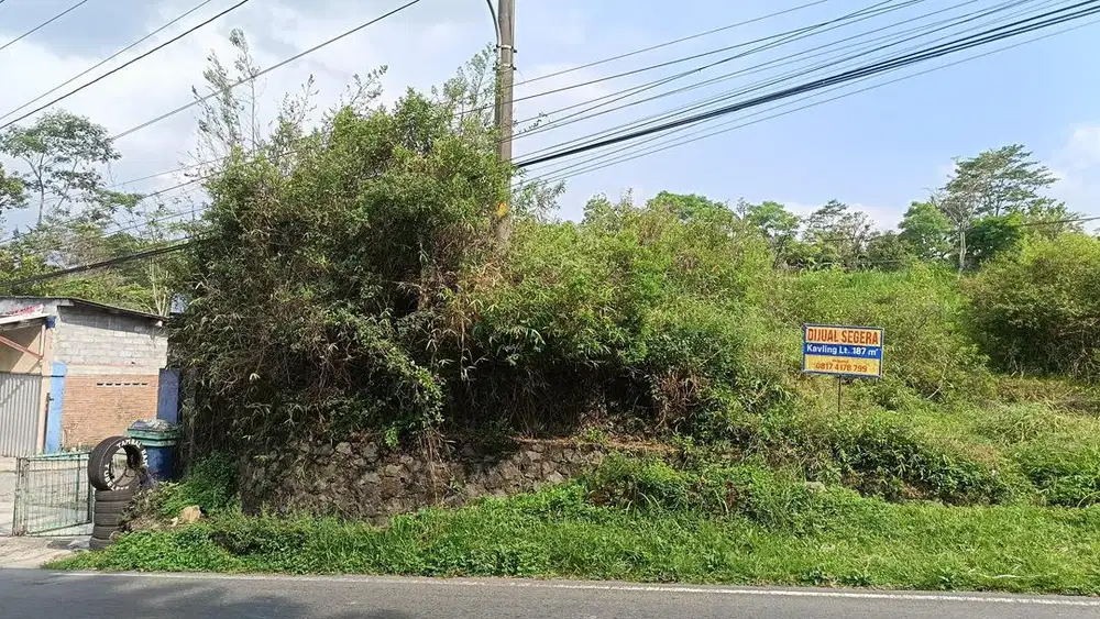 Jual Segera BU Tanah pinggir jalan raya