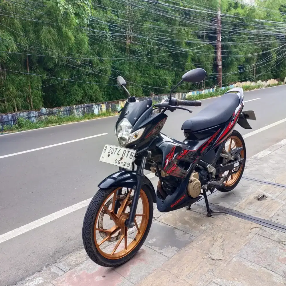 Suzuki Satria Fu 2013 Mesin Cakep Bagus Lengkap