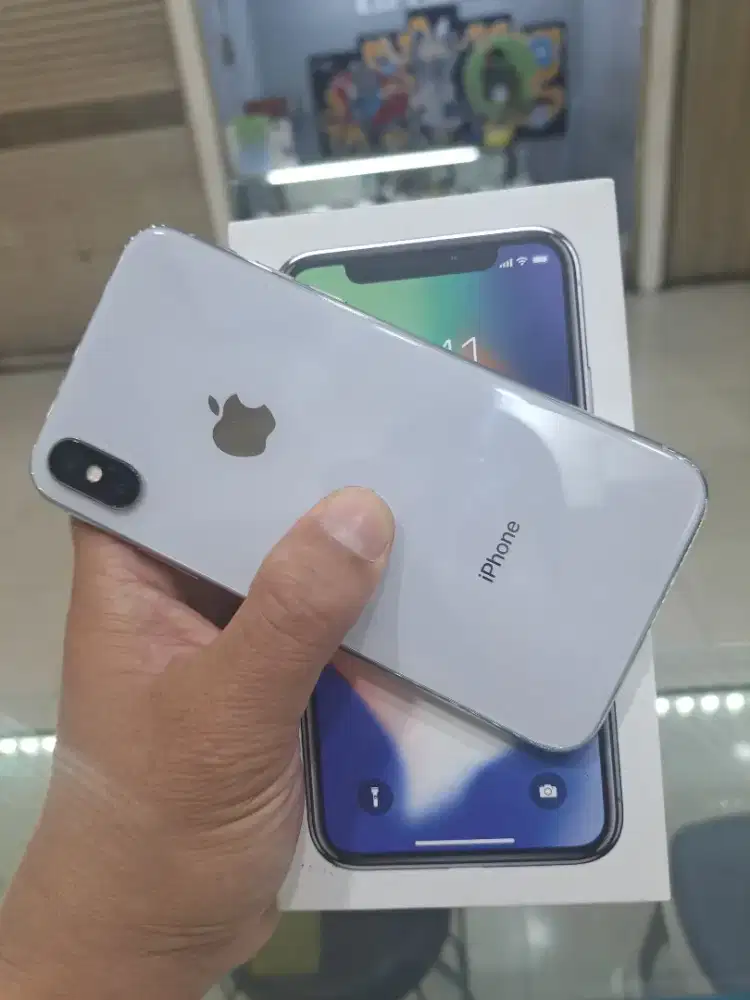 Iphone X 256gb bh90% resmi ibox lengkap no minus