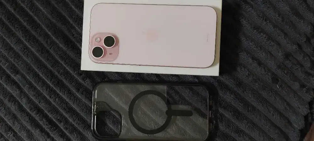 JUAL IPHONE 15 PINK 256 IBOX