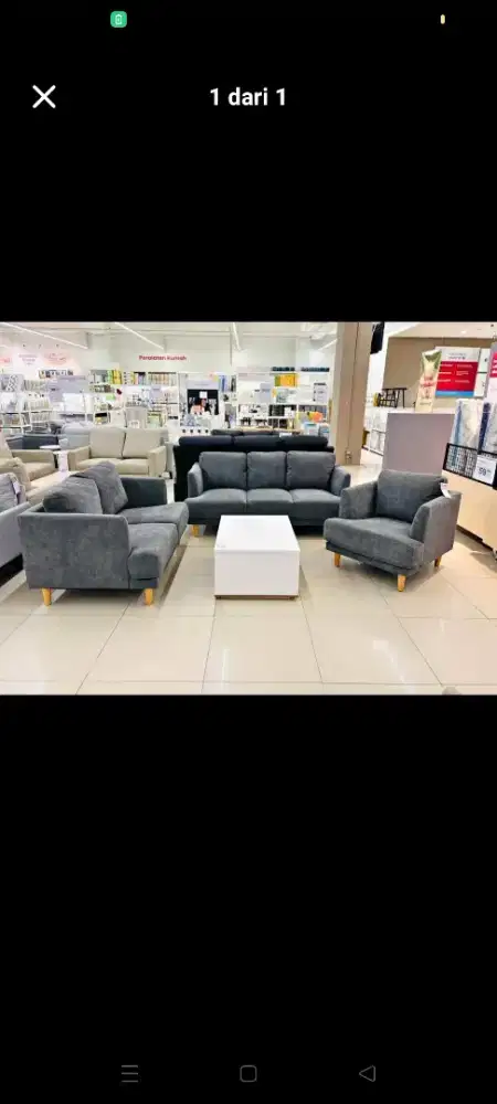 Sofa Set Zuko Cuci Gudang